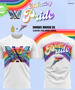 Minnesota Frost PWHL x ELI Adult Pride March 30 T-Shirt Hockey Edition