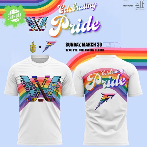Minnesota Frost PWHL x ELI Adult Pride March 30 T-Shirt Hockey Edition