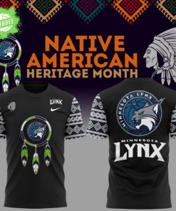 Minnesota Lynx x American Indian Heritage Month T-Shirt 2025 Special