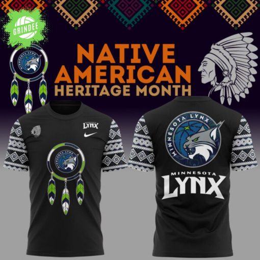 Minnesota Lynx x American Indian Heritage Month T-Shirt 2025 Special
