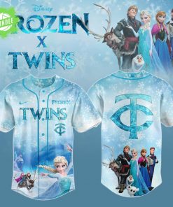 Minnesota Twins MLB x Frozen Baseball Jersey – Limited Edition MLB Gear