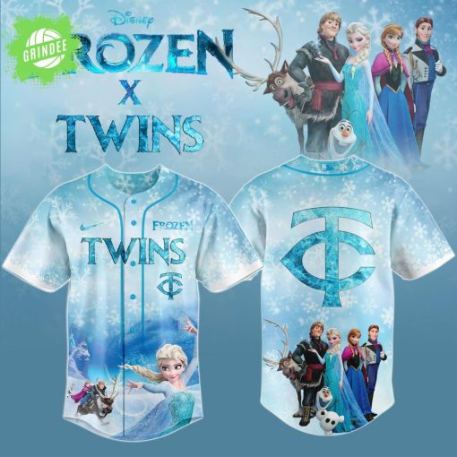Minnesota Twins MLB x Frozen Baseball Jersey – Limited Edition MLB Gear
