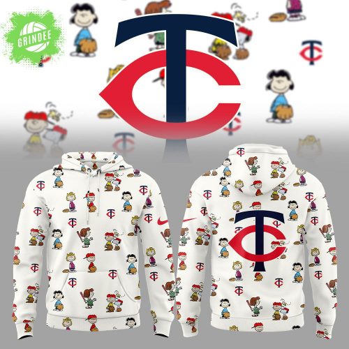 Minnesota Twins Peanuts 75th Anniversary Hoodie Special Edition