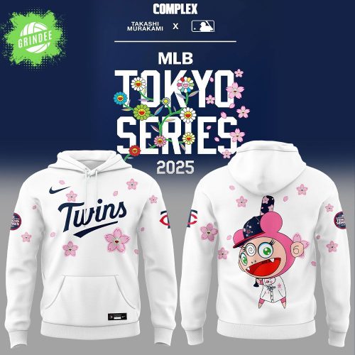 Minnesota Twins x Takashi Murakami MLB World Tour Tokyo Series Hoodie 2025