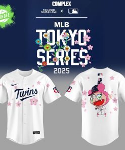Minnesota Twins x Takashi Murakami MLB World Tour Tokyo Series Jersey 2025