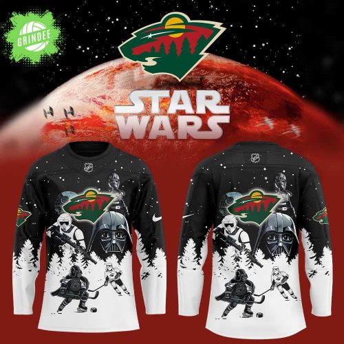 Minnesota Wild x Star Wars Special Edition Hockey Jersey 2025