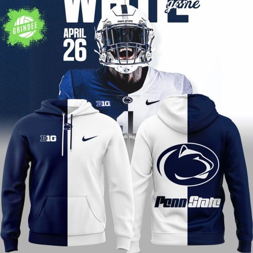 New Blue White Out Penn State Hoodie – Special Edition