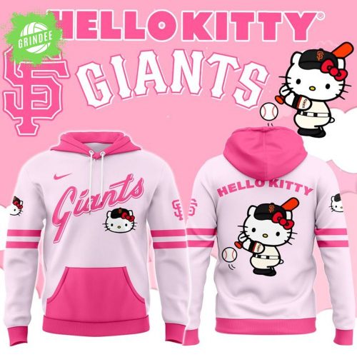 New San Francisco Giants x Hello Kitty Game Hoodie 2025