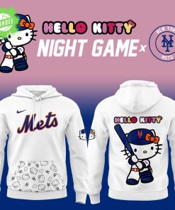 New York Mets x Hello Kitty Night Game Hoodie Limited Edition 2025