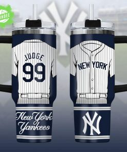 New York Yankees Aaron Judge 99 Baseball 40oz Tumbler