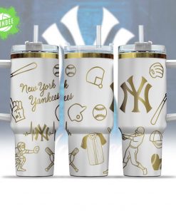 New York Yankees MLB 40oz Golden Handle Tumbler