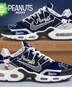 New York Yankees Peanuts 75th Anniversary Air Max Shoes Unisex Limited Edition 2025