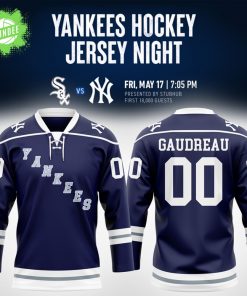 New York Yankees X 2025 Friday Night Hockey Jersey Limited Edition (May 17)