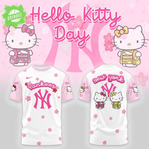 New York Yankees X Hello Kitty 2025 Hoodie & Hat Combo Limited Edition