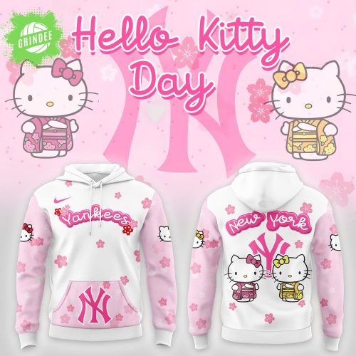 New York Yankees X Hello Kitty 2025 Pink Baseball Jersey Collector’s Edition