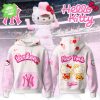 Pittsburgh Pirates X Hello Kitty Black Hoodie 2025 New Release