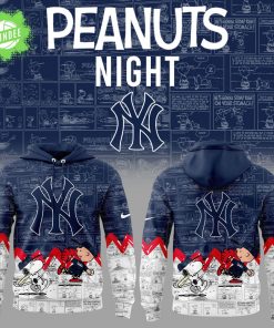 New York Yankees x Peanuts 75th Anniversary Hoodie 2025 Limited Edition