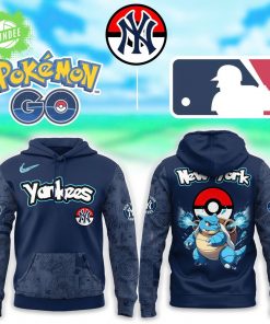 New York Yankees x Pokémon Go Blastoise Hoodie MLB Game Day Special