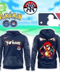 New York Yankees x Pokémon Go Charizard Hoodie Limited Edition 2025