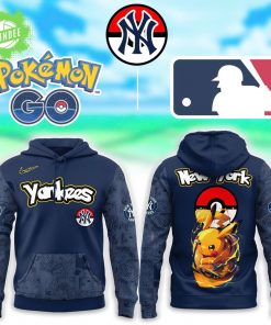 New York Yankees x Pokémon Go Pikachu Hoodie