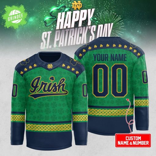 Notre Dame Fighting Irish Green Hockey Jersey 2025 Collector’s Edition