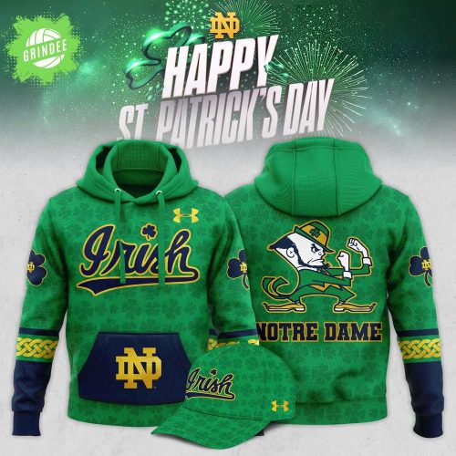 Notre Dame Fighting Irish Green Hoodie 2025 Limited Edition