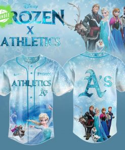 Oakland Athletics MLB x Frozen Jersey – Special Edition Baseball Apparel