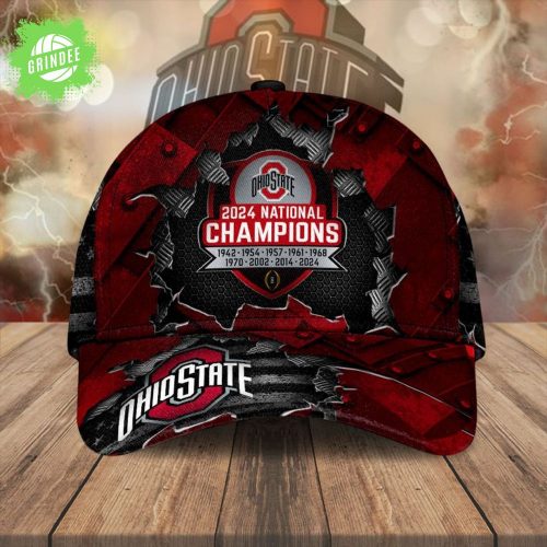 Ohio State Buckeyes Football 2024 National Champions Cap