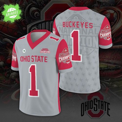 Ohio State Buckeyes Football 3D Football Jersey Limited Edition