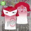 Ohio State Buckeyes Football 3D T-Shirt Edition New Design