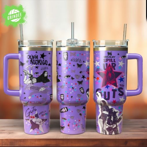 Olivia Rodrigo Stanley 40oz Custom Stainless Steel Tumbler Limited