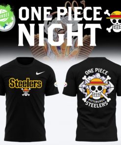 One Piece x Pittsburgh Steelers Limited Edition T-Shirt – Anime Football Merch