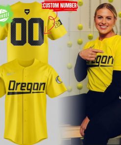 Oregon Softball Custom Baseball Jersey New 2025 Limited Edition