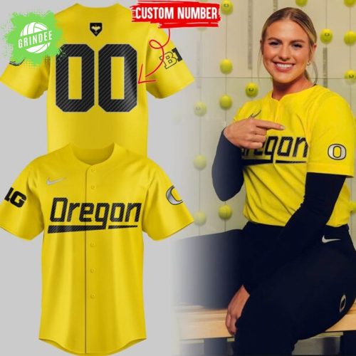 Oregon Softball Custom Baseball Jersey New 2025 Limited Edition