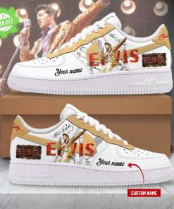 PREMIUM elvis AF1 SNEAKER custom name for fan