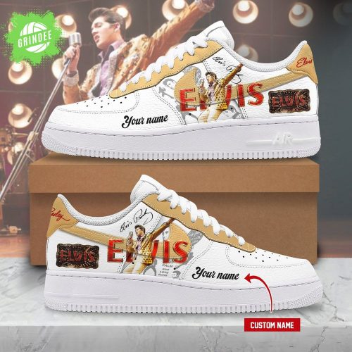 PREMIUM elvis AF1 SNEAKER custom name for fan