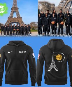 Pacers Basketball 2025 Nike Limited Edition Black Hoodie