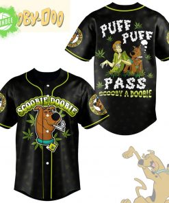 Pass Scooby a Doobie 3D Baseball Jersey Fun Design