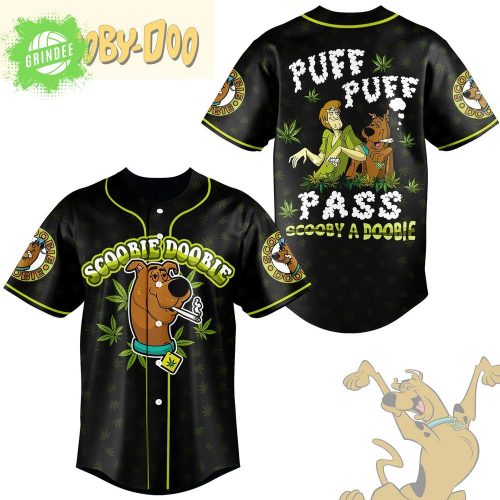 Pass Scooby a Doobie 3D Baseball Jersey Fun Design