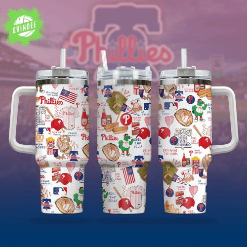 Philadelphia Baseball Funny Limited Design 40oz Tumbler