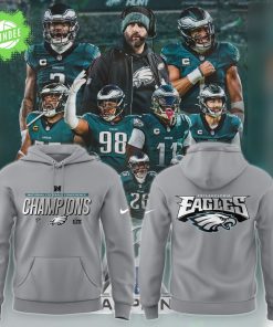 Philadelphia Eagles 2024 NFC Champions Locker Room Collection Hoodie