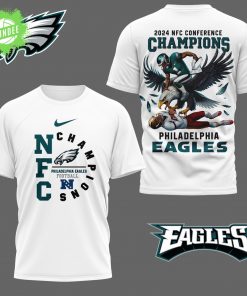 Philadelphia Eagles 2025 NFC Conference Champions 3D Shirt
