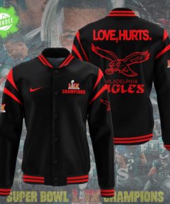 Philadelphia Eagles Super Bowl Champions Jacket Love Hurts 2025