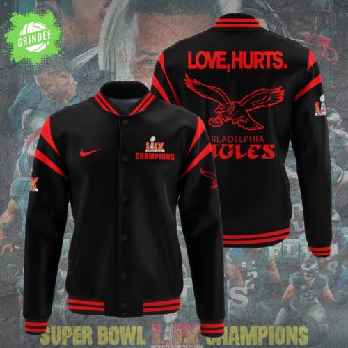 Philadelphia Eagles Super Bowl Champions Jacket Love Hurts 2025