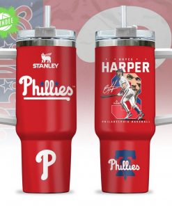 Philadelphia Phillies Bryce Harper Baseball 40oz Limited Edition Tumbler