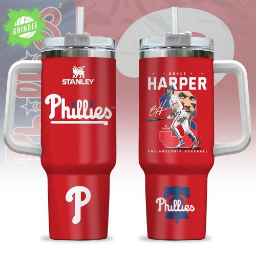 Philadelphia Phillies Bryce Harper Baseball 40oz Limited Edition Tumbler