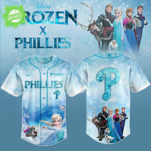 Philadelphia Phillies MLB x Frozen Jersey – Limited Baseball Edition 2025