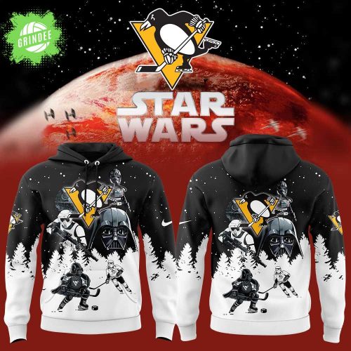 Pittsburgh Penguins Star Wars New Design Hoodie 2025