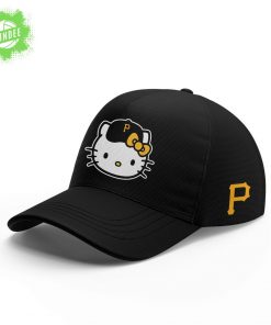 Pittsburgh Pirates X Hello Kitty Black Hat 2025 Limited Edition