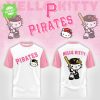 Pittsburgh Pirates X Hello Kitty Black T-shirt 2025